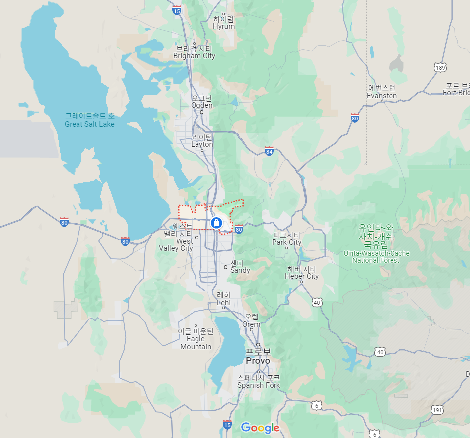 솔트레이크시티지도