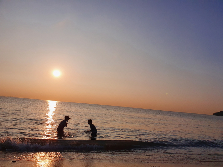 하나개해수욕장-일몰