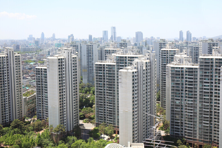대한민국 아파트 전경 이미지