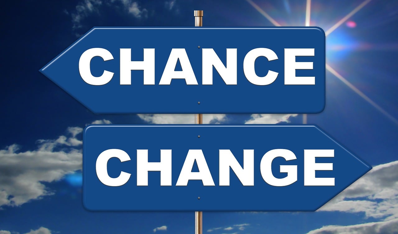 change = chance