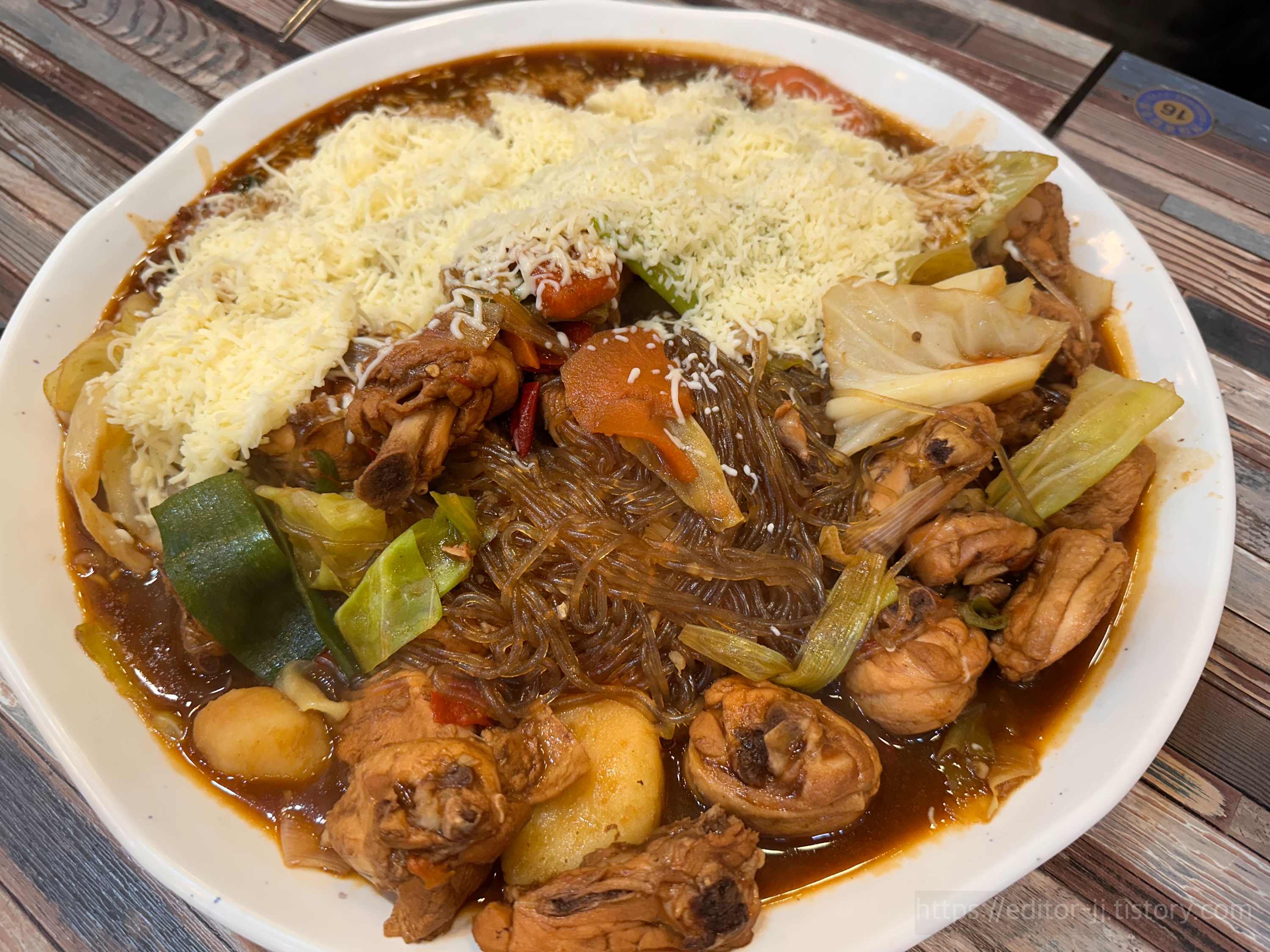 안동신세계찜닭 대사이즈