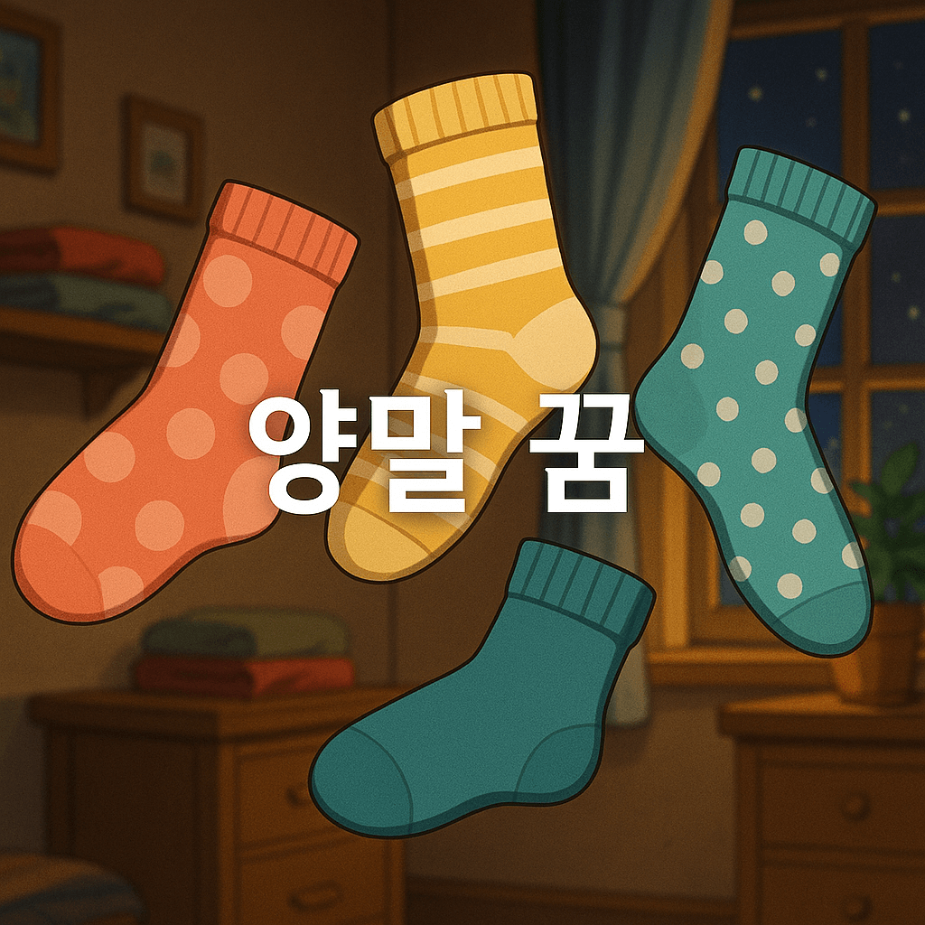 양말 꿈 해몽
