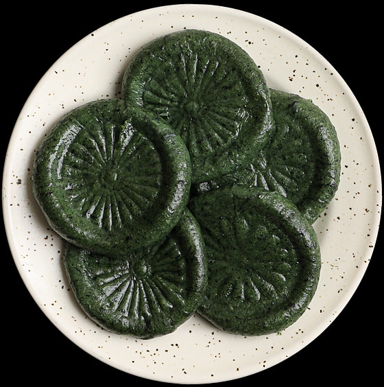 한국의 떡 종류 모시떡