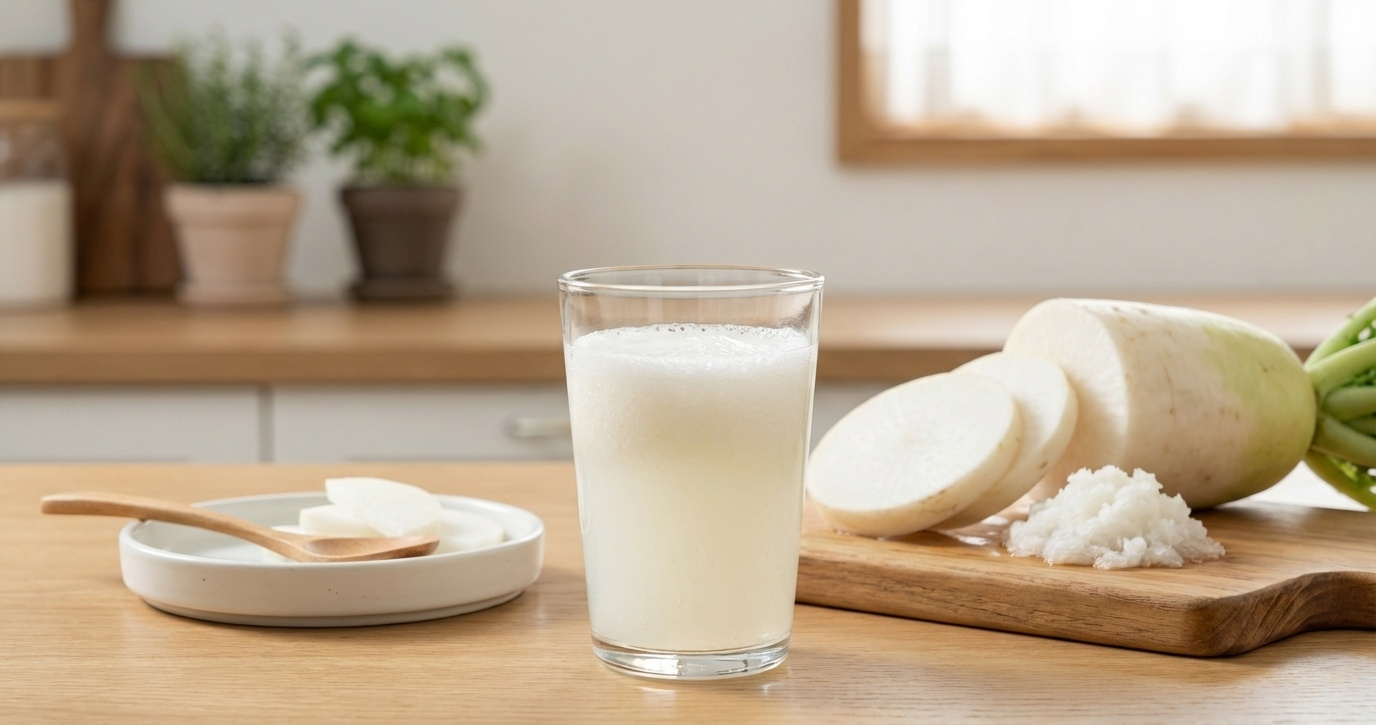 이럴 때 가장 현실적인 음식, 무즙