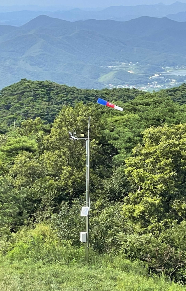 옥마산 전망대 (패러글라이딩 이륙장)
