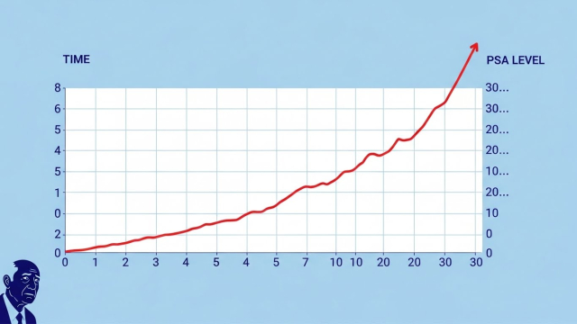 전립선암 PSA 추세 그래프