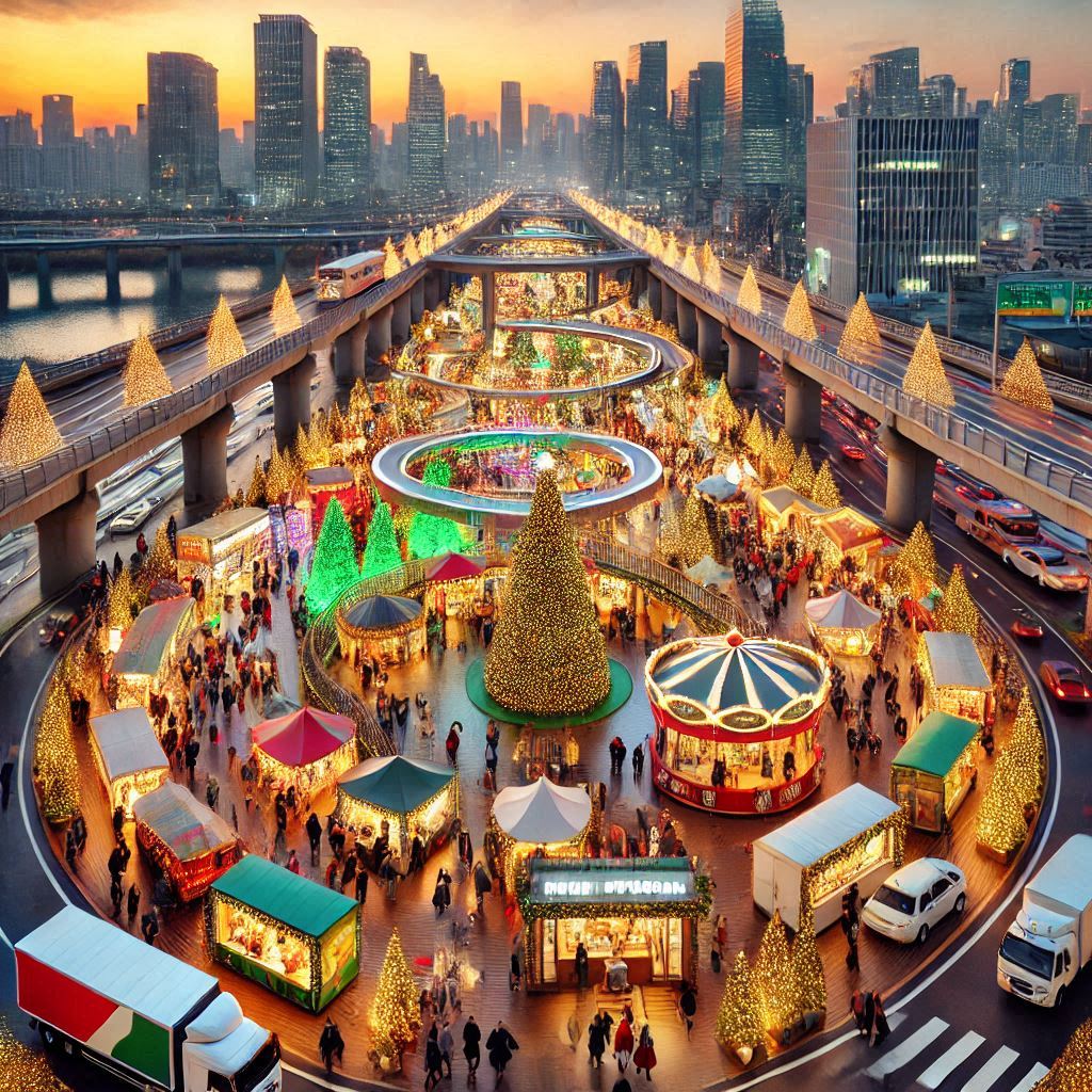 한강 크리스마스 마켓 포토존과 인증샷 명소