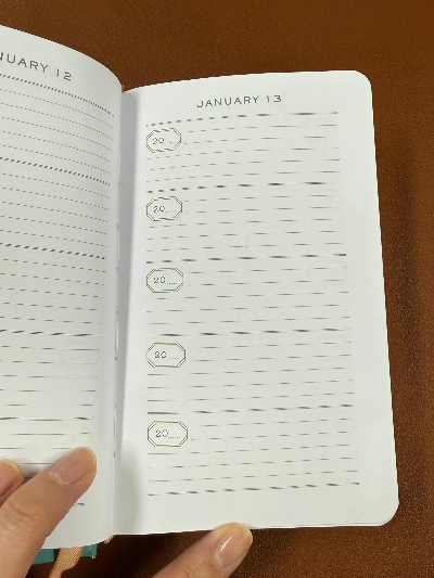 One Line A Day 다이어리 속지