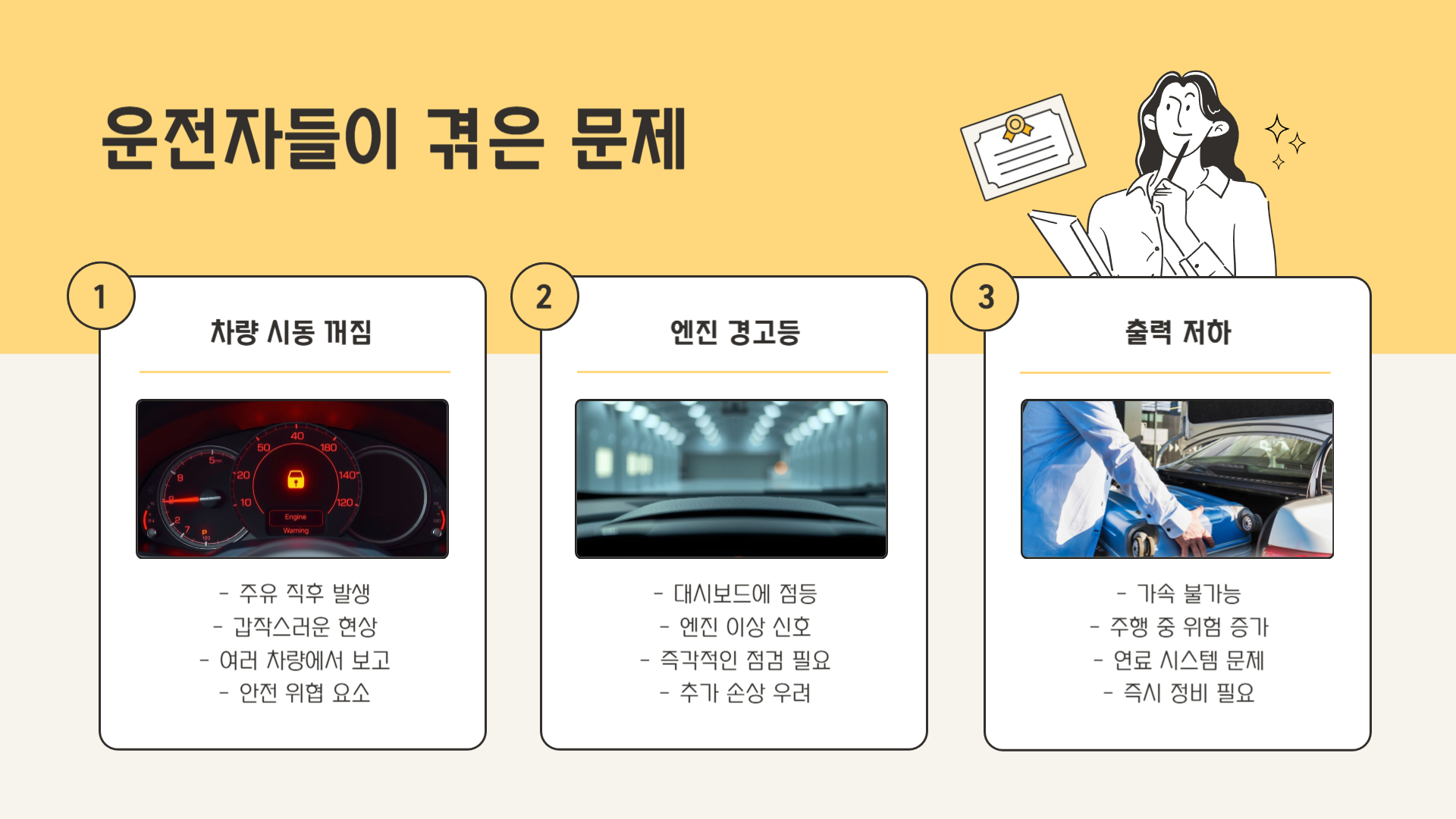 어떤 문제가 있었나?