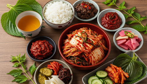 장건강에 좋은 전통 발효 음식들