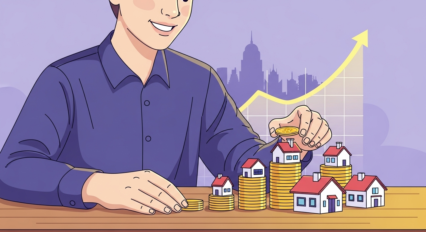 연 9.54% 금리 효과의 2025년 청년도약계좌 개편으로 젊은이가 돈을 모으는 모습