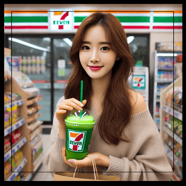 세븐일레븐 재고 조회 하기