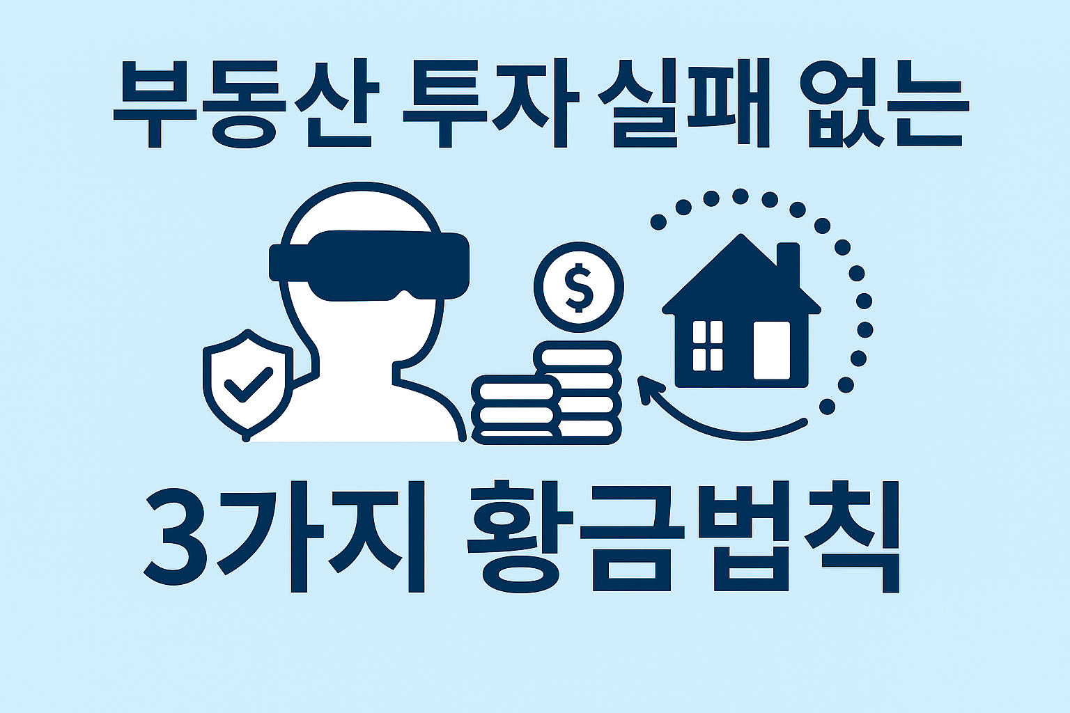 부동산 투자 실패 없는 3가지 황금법칙