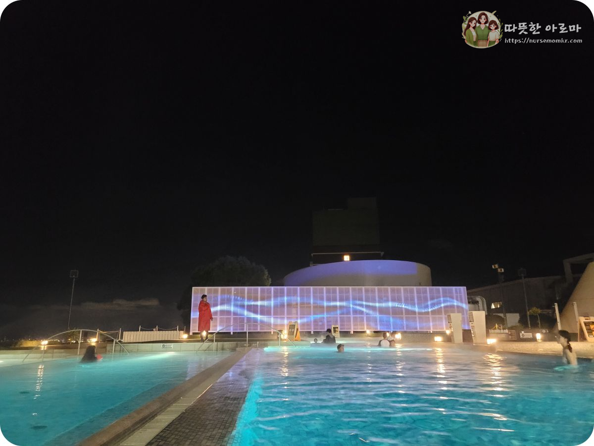 일본여행-후쿠오카-스기노이호텔-아쿠아가든-야경