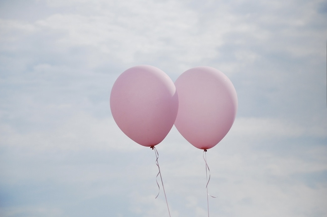분홍색 풍선