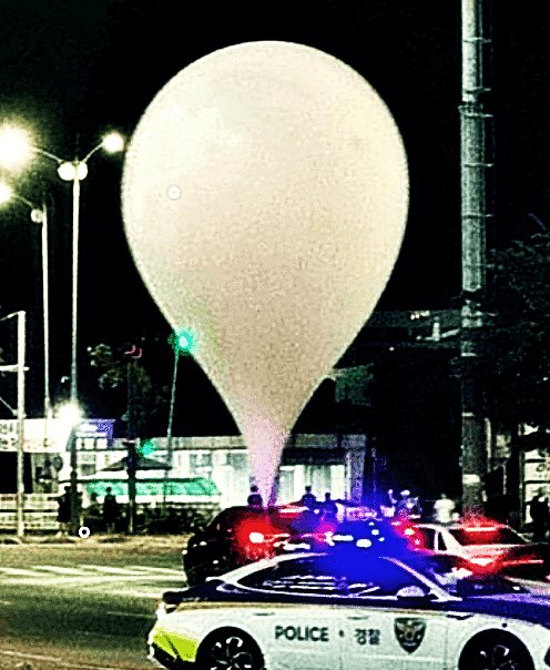 오물풍선 3차 살포 