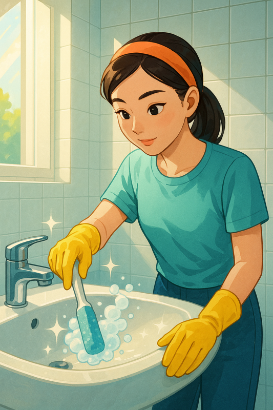 욕실청소 크린스틱