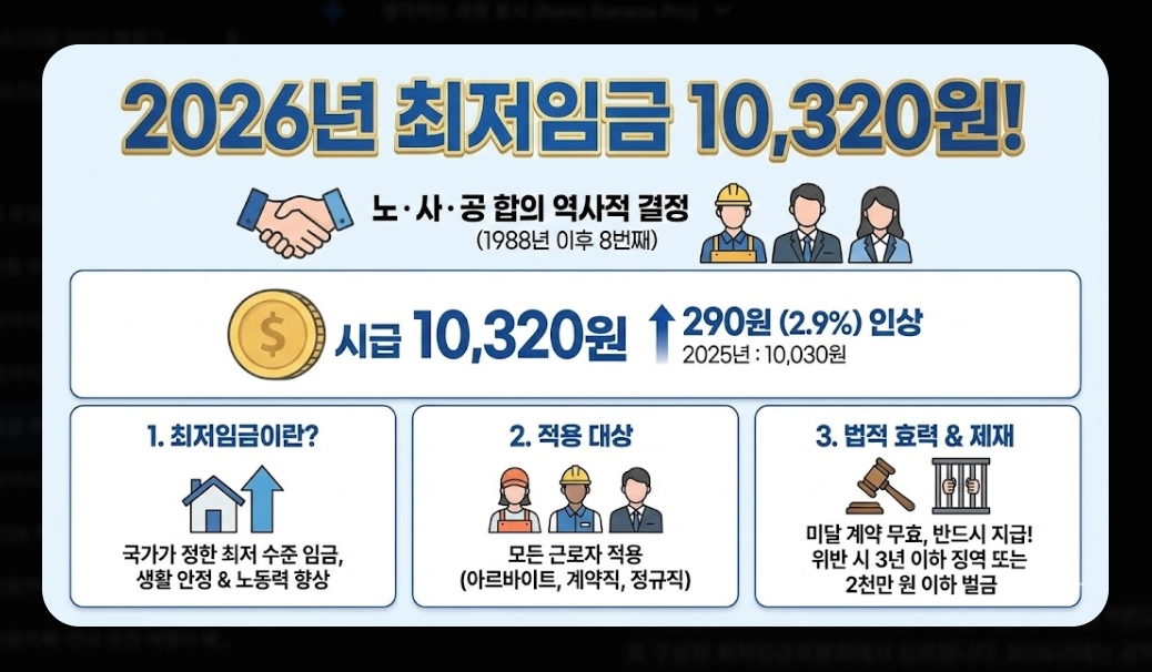 2026년 일급·주급·월급 실수령액 계산 완전정복