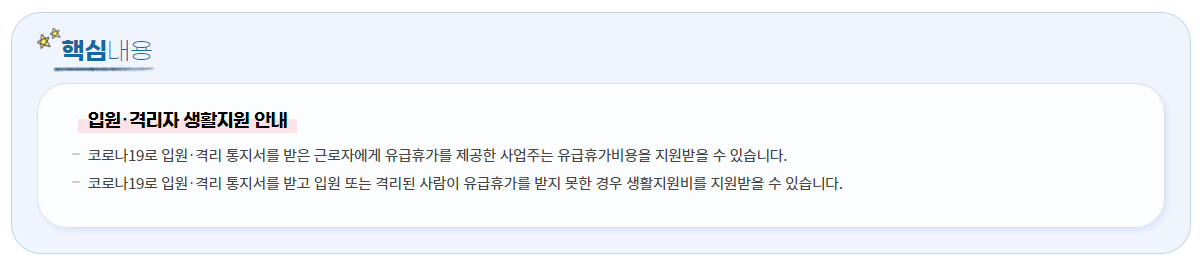 코로나 생활지원금