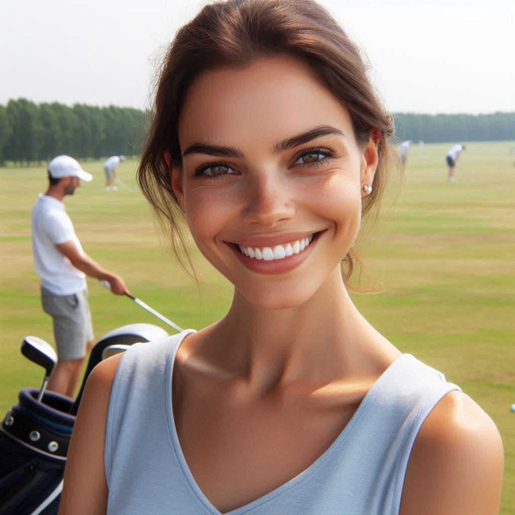 실외골프연습장 배경