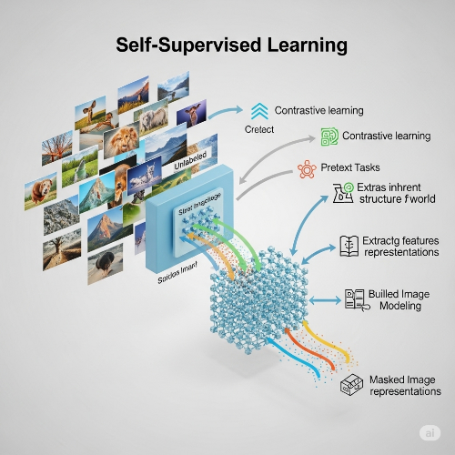 Self-Supervised Learning: 비레이블 영상의 활용 기법