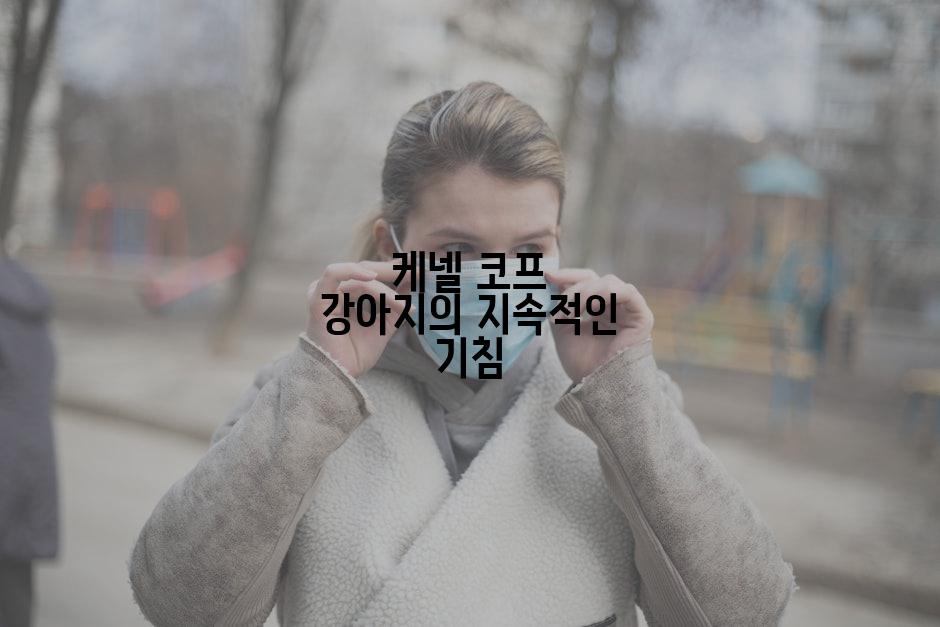 케넬 코프 강아지의 지속적인 기침