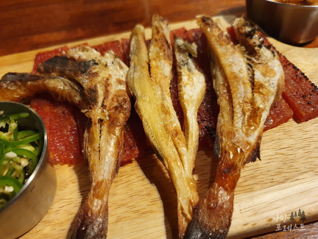 노군수제맥주 육포 노가리