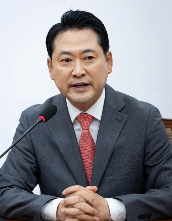 장동혁 국민의힘 대표. 서울 여의도 국회에서 연 현안 기자간담회