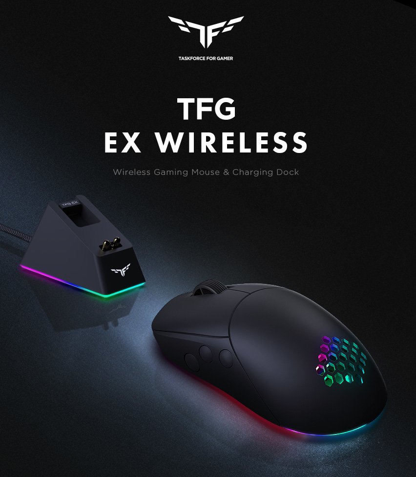 TFG EX 무선 게이밍 마우스
