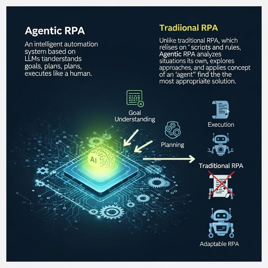 Agentic RPA란 무엇인가요?