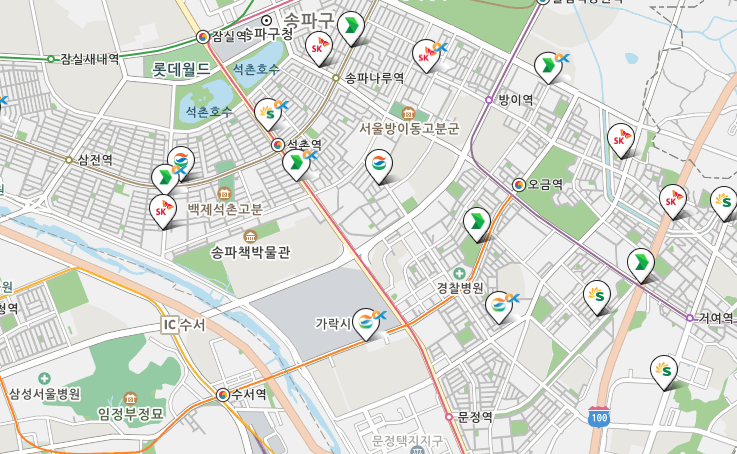 주변주유소