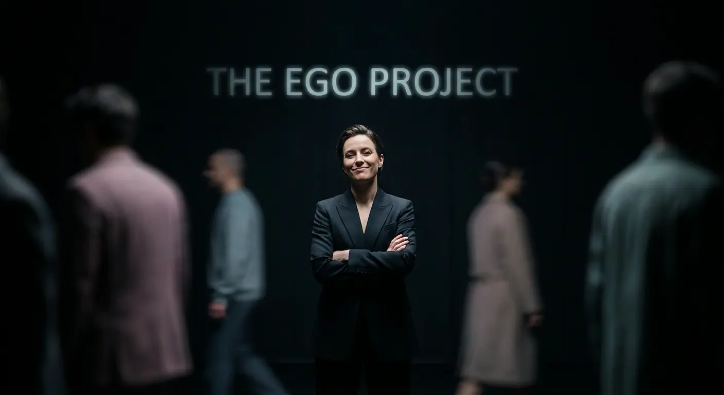 자기중심적인 사람의 행동을 표현한 심리 이미지