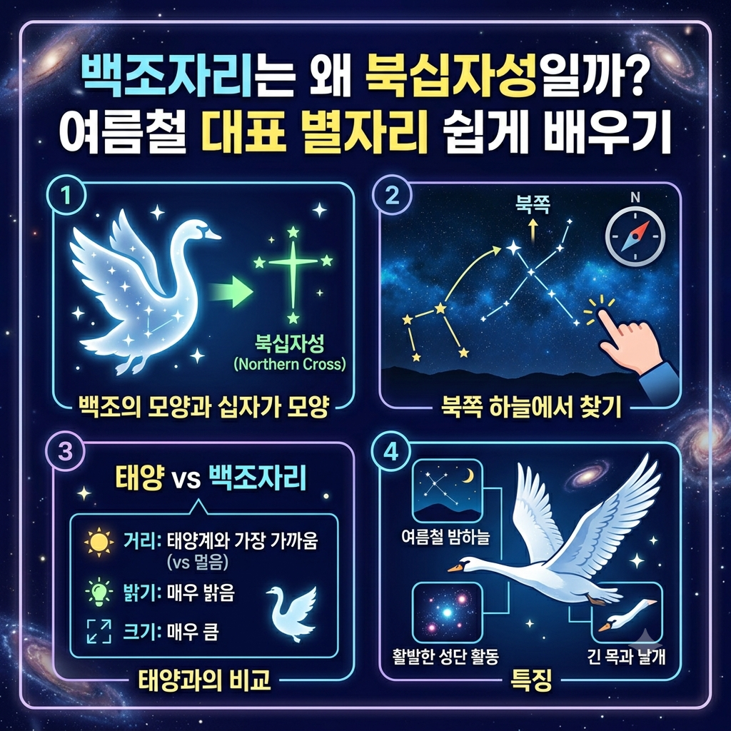백조자리는 왜 북십자성일까