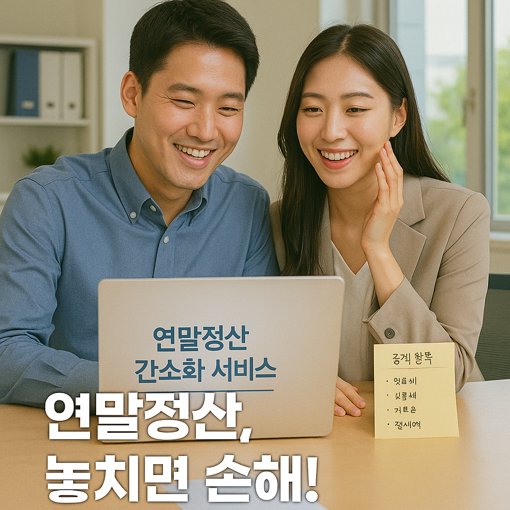 매년 연말정산으로 대부분 웃는 직장인들