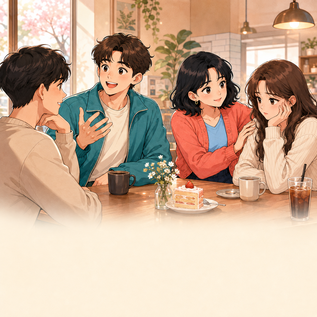 친구 모임에서 알아보는 에겐 테토 성향 질문