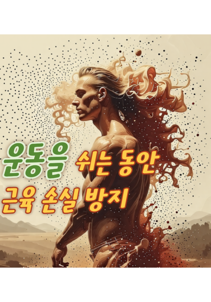 1.운동을 쉬는 동안
근육 손실을 방지하기 위한 방법