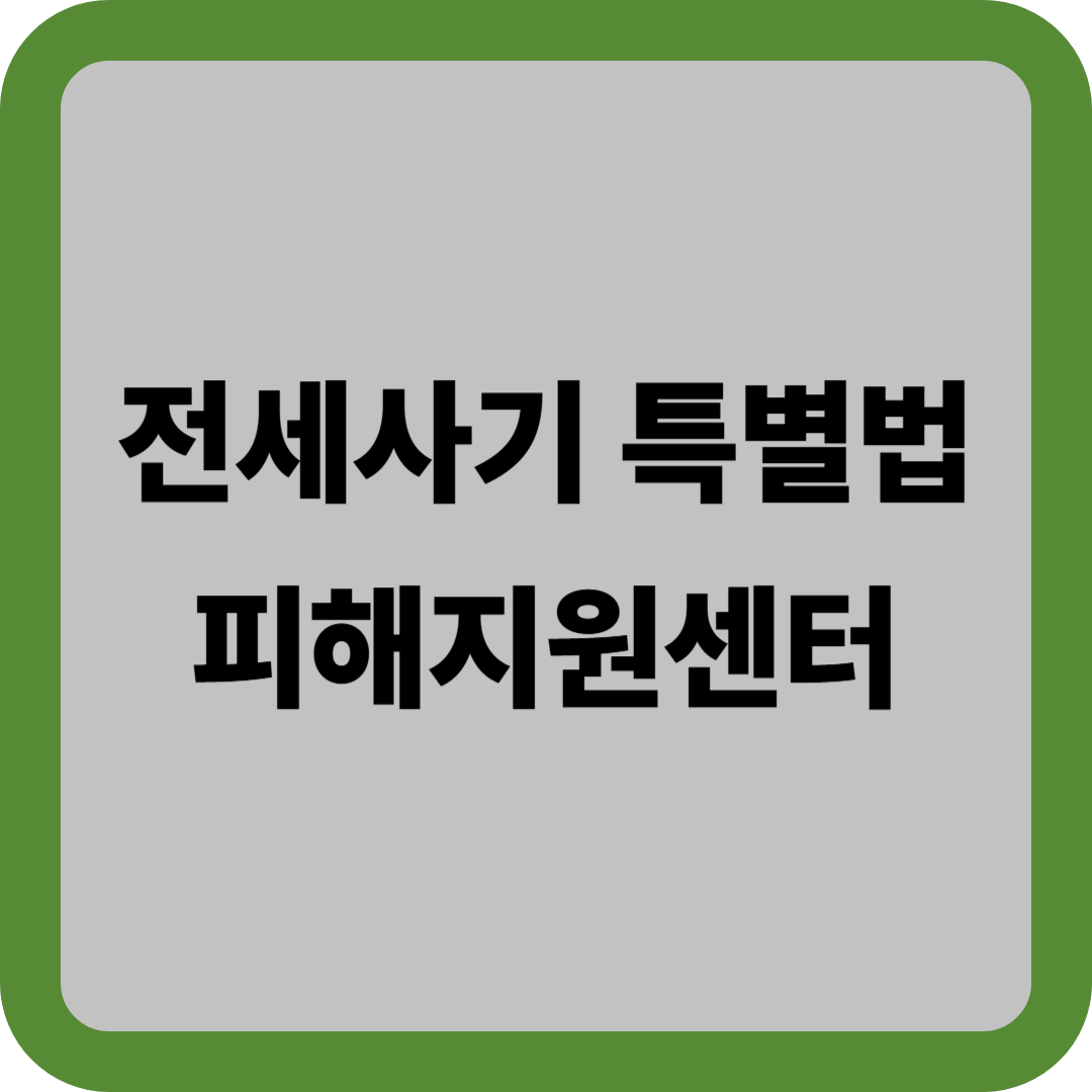 전세사기 특별법