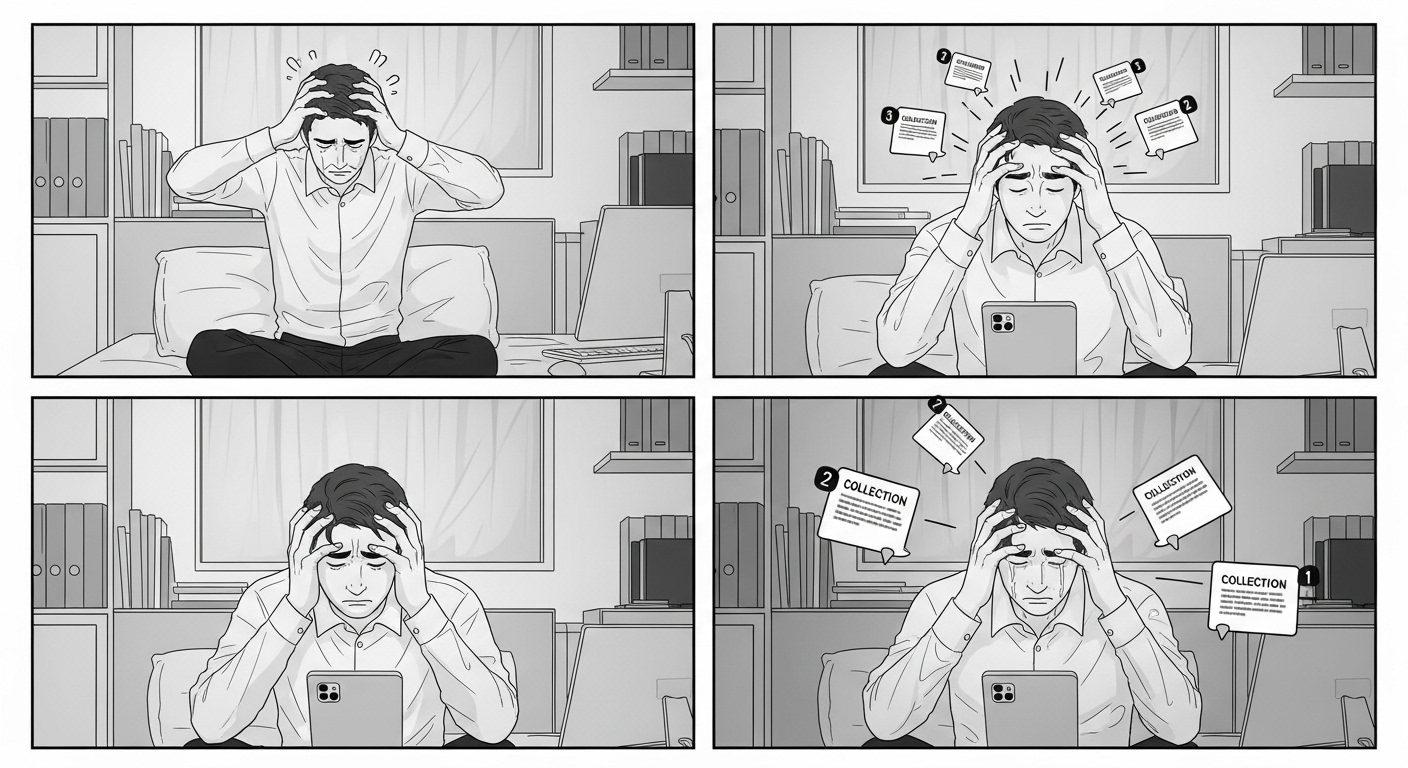 개인회생 독촉장, 멈추지 않는 독촉 속에서 제가 선택한 단 하나의 길