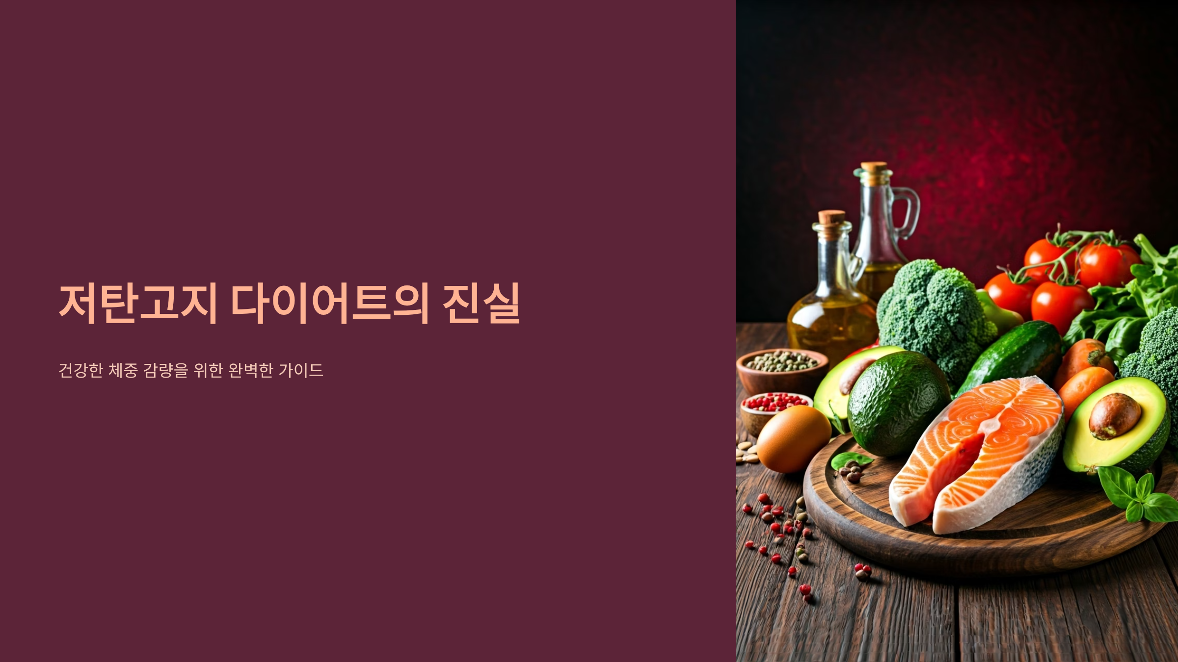 저탄고지 다이어트 부작용, 시작 전 반드시 알아야 할 것들 🥑