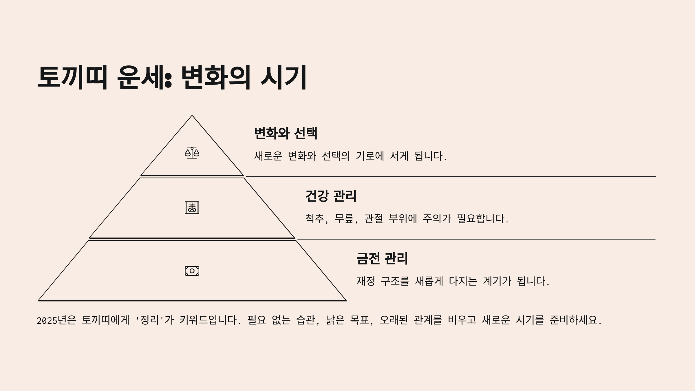 2025년 삼재띠 운세