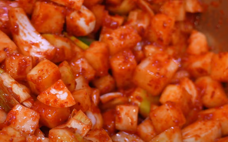 깍두기-숙성방법