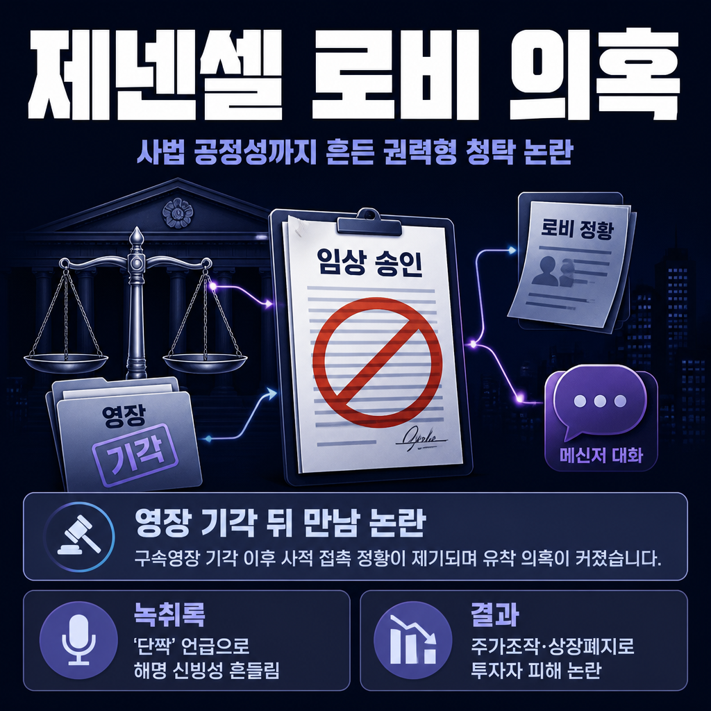 제넨셀 로비 의혹