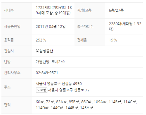 단지정보