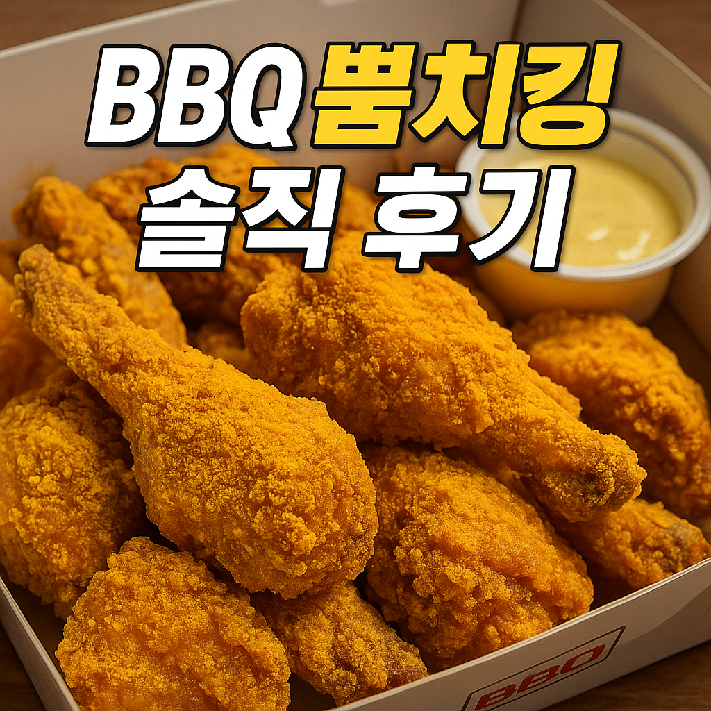 BBQ 비비큐 뿜치킹 리얼 후기