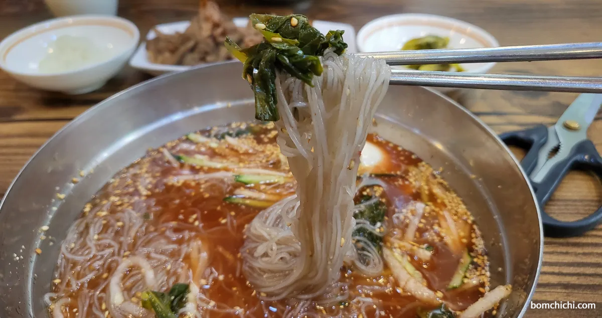 박가고쌈냉면 물냉면 사진