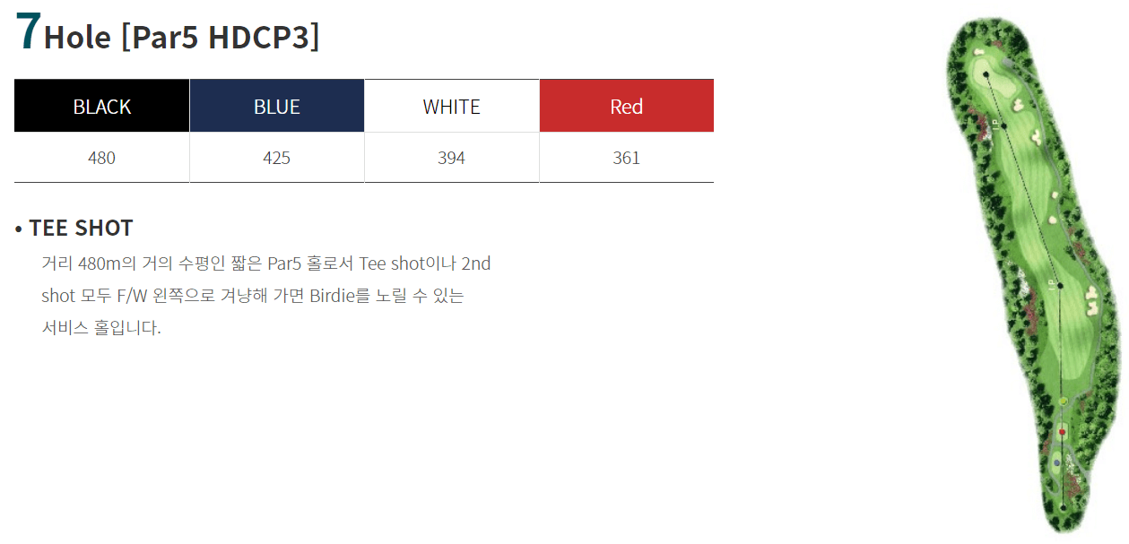 해솔리아 컨트리클럽 솔코스 7