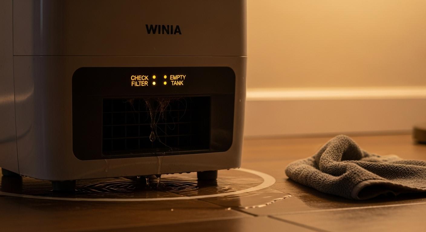 위니아 제습기 고장 as