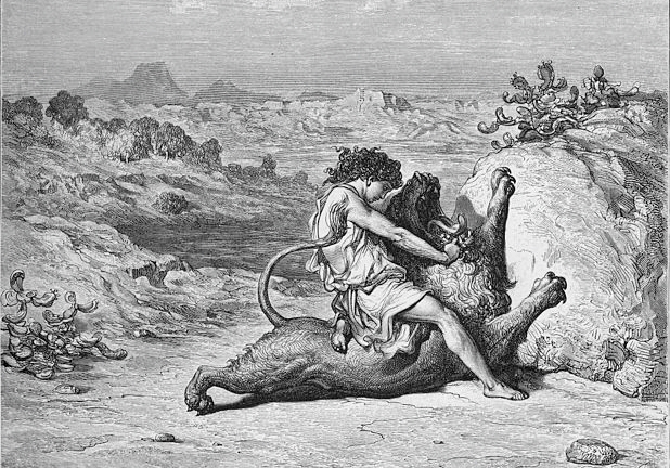 사자를 죽이는 삼손