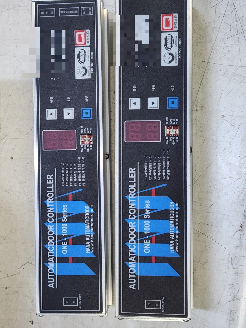 (주)원자동문(ONE) 자동문컨트롤러 ONE-1000Series 전원무감 수리 전원무감, 표시부 동작 안됨 , 자동문 작동 불가 수리 완료