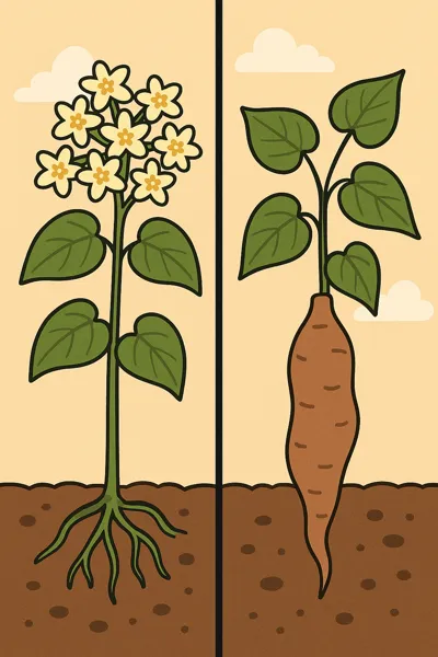 박주가리 하수오 구별법과 판별 기준1